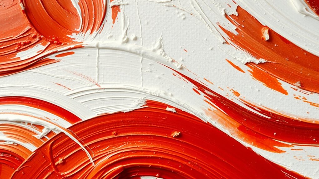 expressive brushstrokes evoke emotion