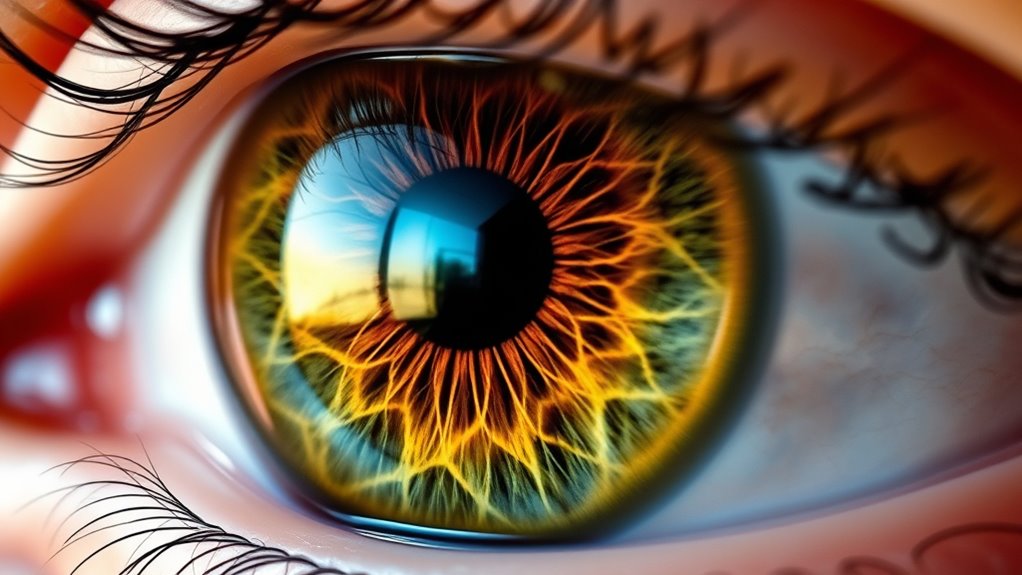 eye movements reflect focus