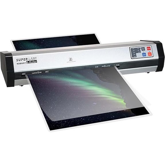 SINCHI Commercial Laminator – Fast Warm-Up & High Speed
