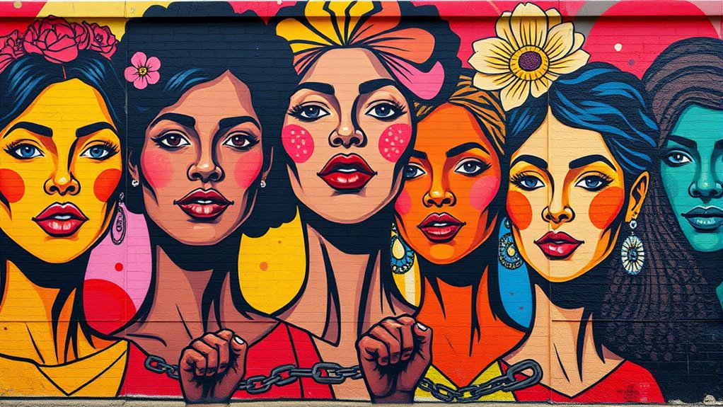 feminist art promotes social change