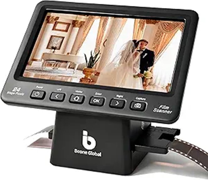 BEONEGLOBAL ClearScan P7 Film Scanner with SD Card