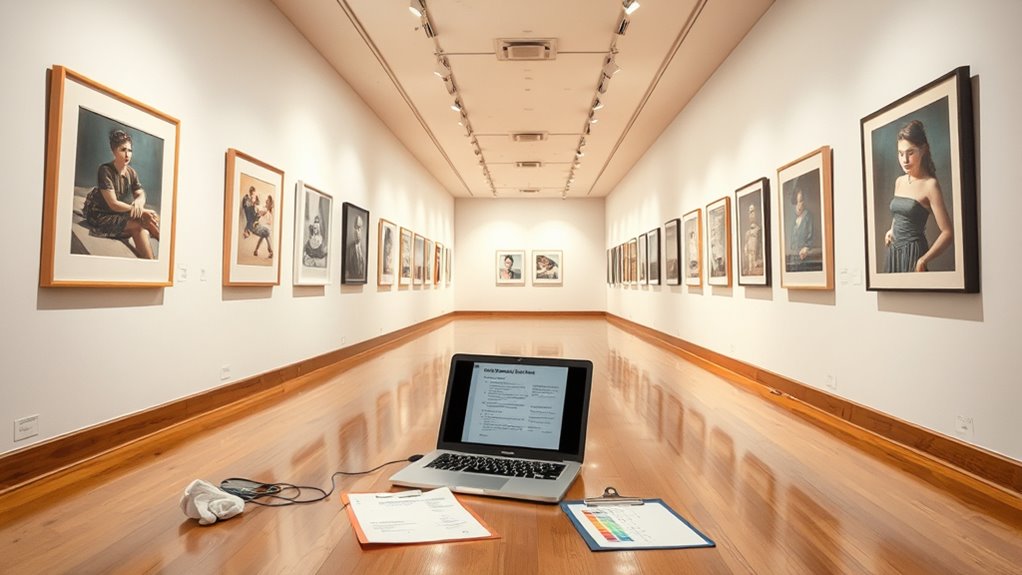 final artwork and signage checks