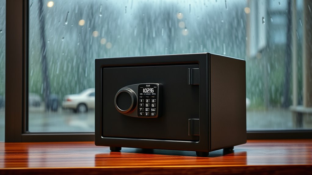 fire resistance and waterproof features