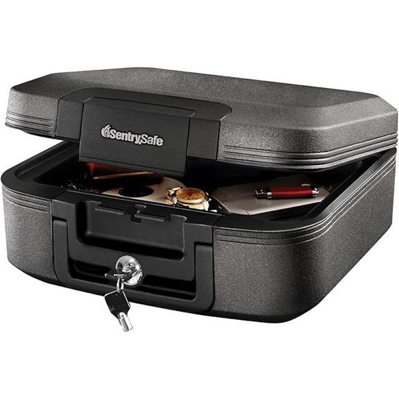 SentrySafe Fireproof Waterproof Lock Box with Handle