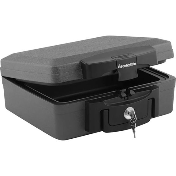 SentrySafe Fireproof Waterproof Portable Lock Box