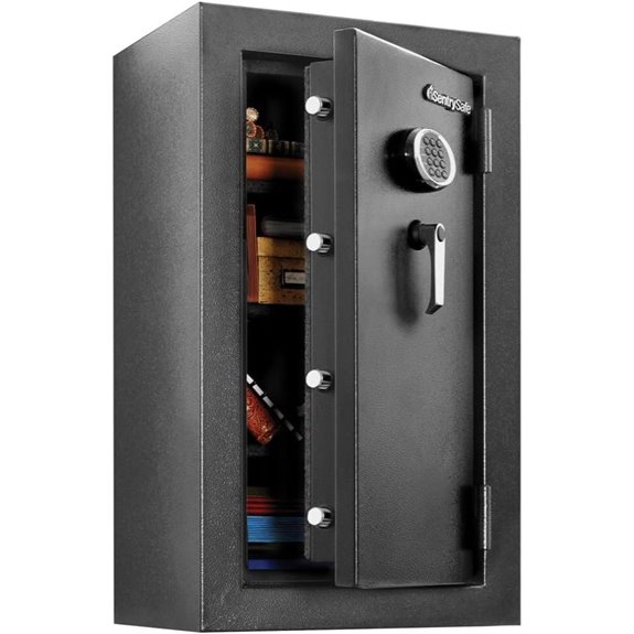 SentrySafe Fireproof Waterproof Large Steel Safe with Lock