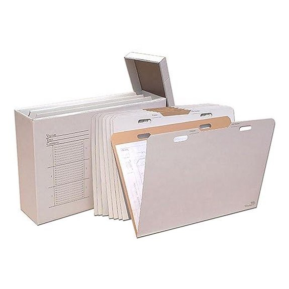 VFile37 W/8 VFolder37 Stores Flat Items Up to 24x36