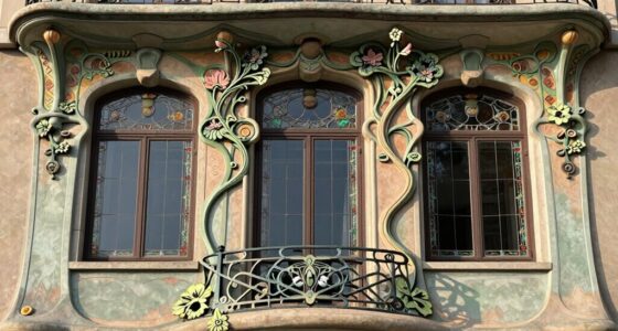 flowing natural ornamentation