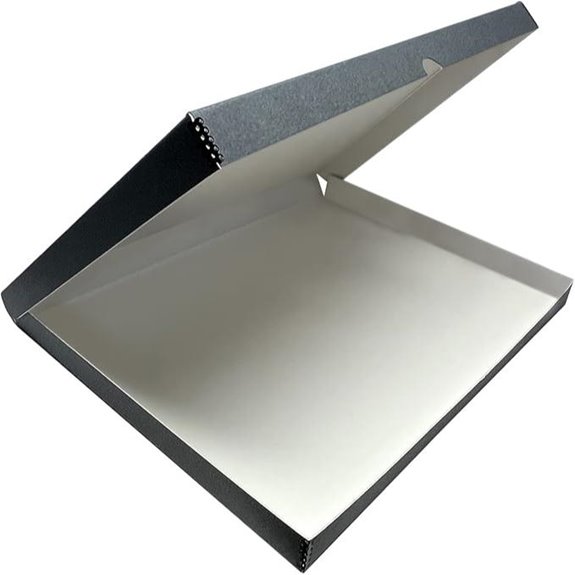 Lineco Folio Storage Box with Metal Edges