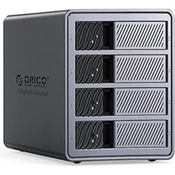 ORICO 4-Bay RAID Hard Drive Enclosure 88TB