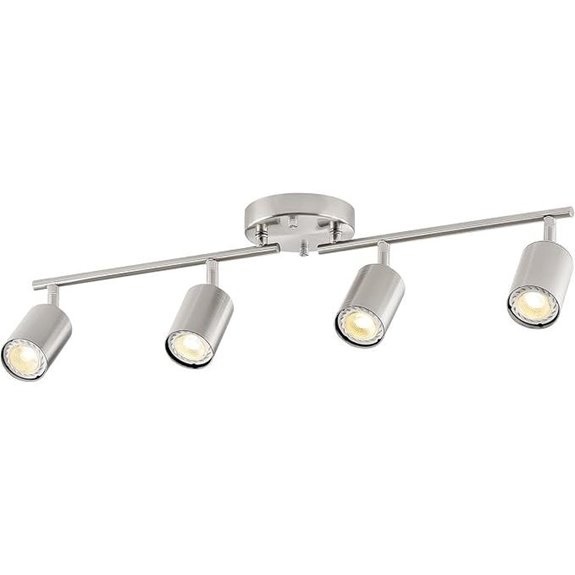 VONLUCE 4-Light LED Track Lighting Kit