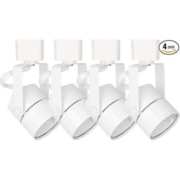 MR16 GU10 Track Lighting Heads 4-Pack