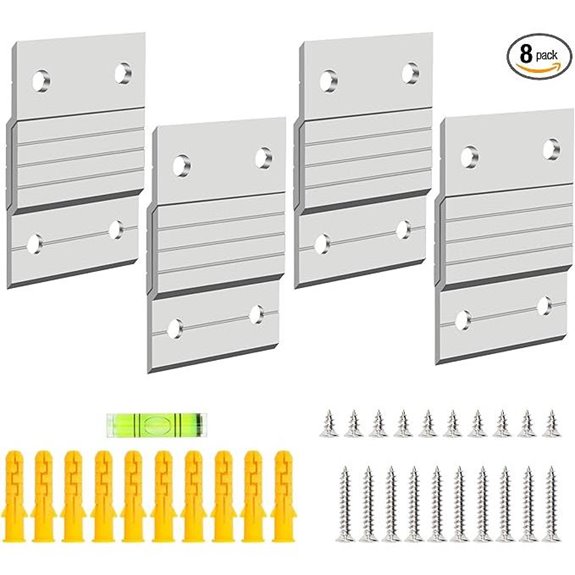 Luxiv French Cleat Picture Hangers (4 Pairs)