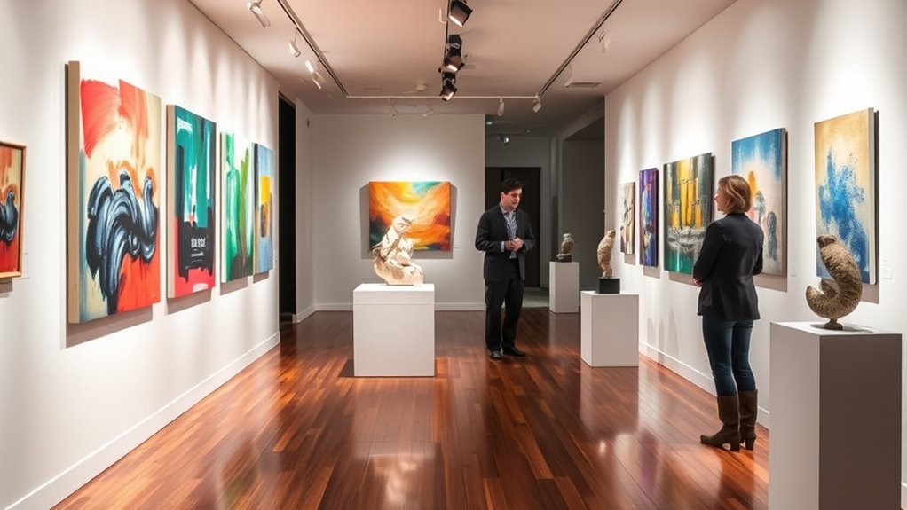 gallery exposure boosts art