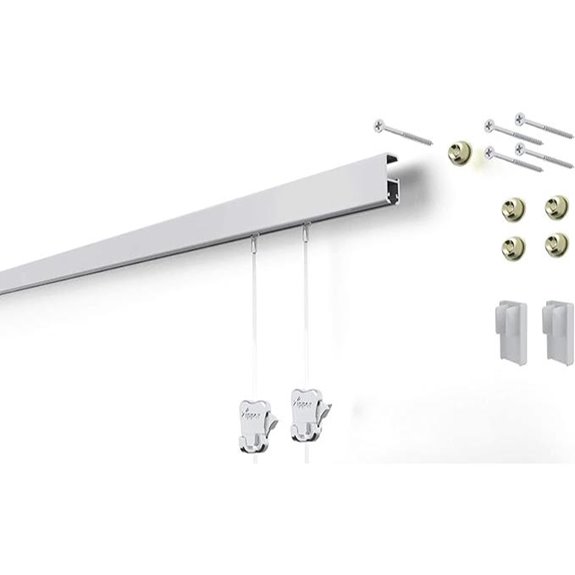STAS Cliprail Pro Gallery Hanging System Kit