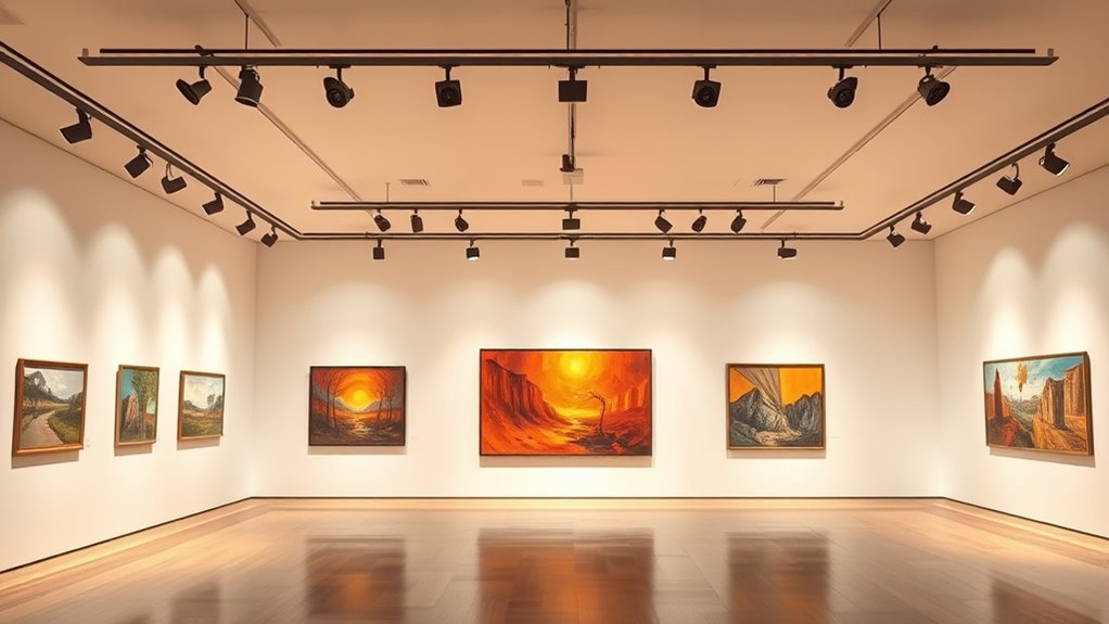 gallery lighting selection criteria