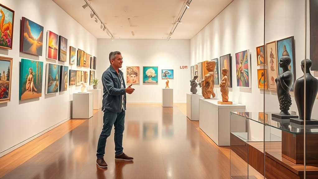 gallery partnership enhances artistic opportunities