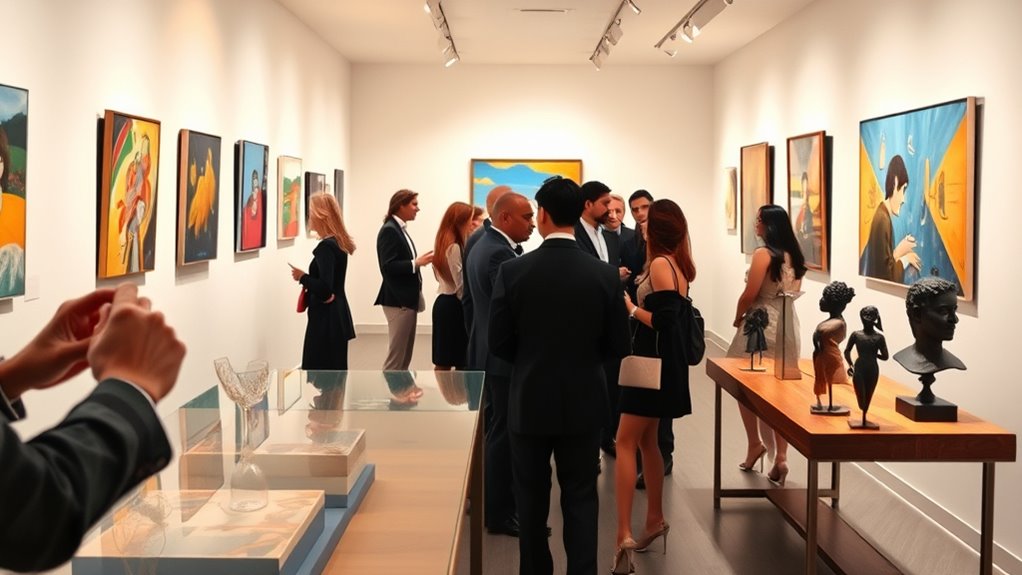 gallery partnerships broaden exposure