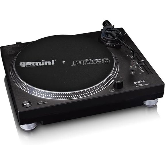 Gemini Direct Drive DJ Turntable with Built-In Preamp
