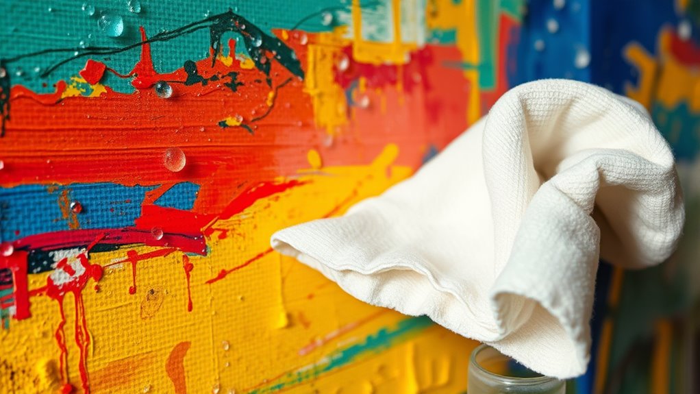 gentle cleaning preserves vibrancy