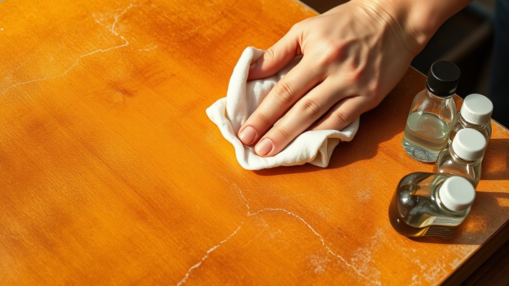 gentle oil painting cleaning