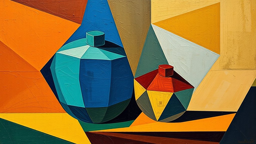 geometric shapes and perspectives