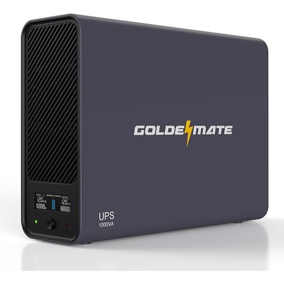 Goldenmate 1000VA Lithium UPS Backup with LCD System