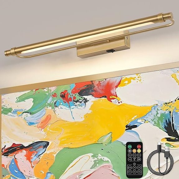 ZitoStory Gold 16-Inch Battery Art Picture Light