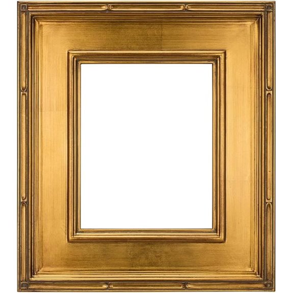 Creative Mark 11x14 Gold Leaf Ornate Picture Frame