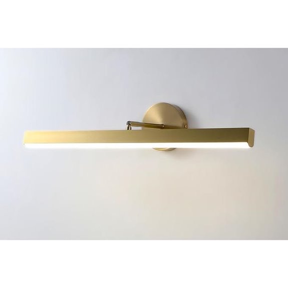 24 Inch Gold LED Bathroom Vanity Light