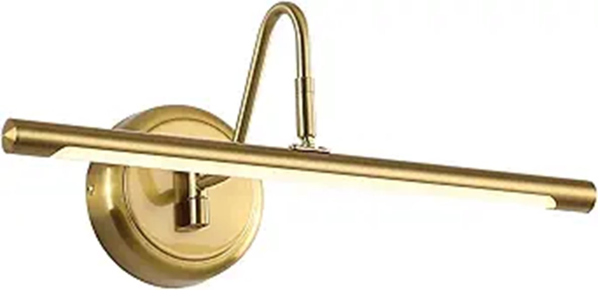 JOOSENLUX Gold Picture Lights for Wall Art