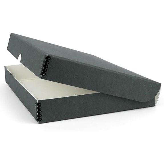 Golden State Art Archival Storage Box 13x19 Gray
