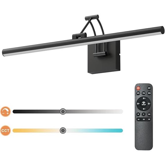 Tipace Hard-Wired LED Picture Light with Remote