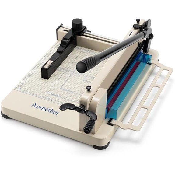 Heavy Duty Guillotine Paper Cutter 400 Sheet Capacity
