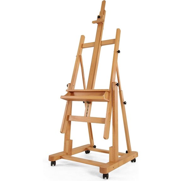 heavy duty adjustable canvas easel
