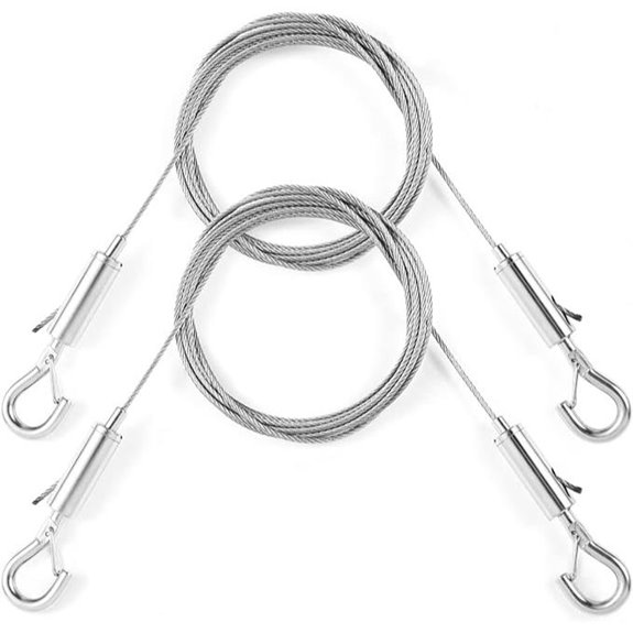 Adjustable Heavy Duty Picture Hanging Wire Kit