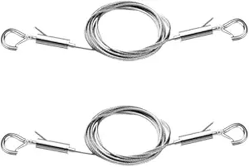 2PCS Adjustable Heavy Duty Picture Hanging Wire Kit