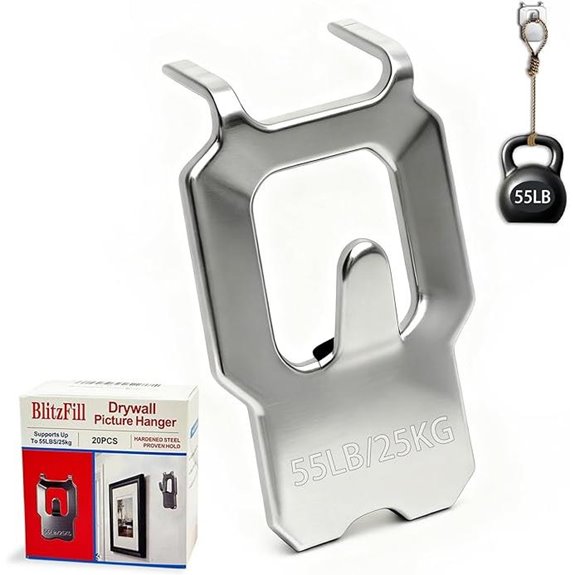 Claw Drywall Picture Hangers Heavy Duty 20-Pack