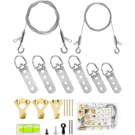 Heavy Duty Picture Hanging Wire Kit (70PCS)