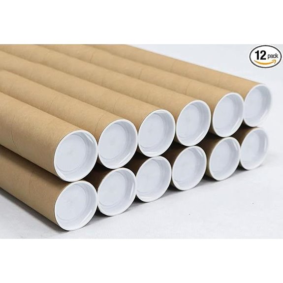 MagicWater Heavy Duty Mailing Tubes 12-Pack