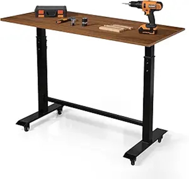 47 Adjustable Heavy Duty Workbench with Wheels
