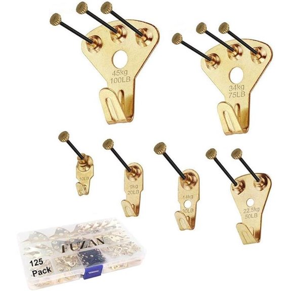 Heavy Duty Picture Hanging Kit with Nails