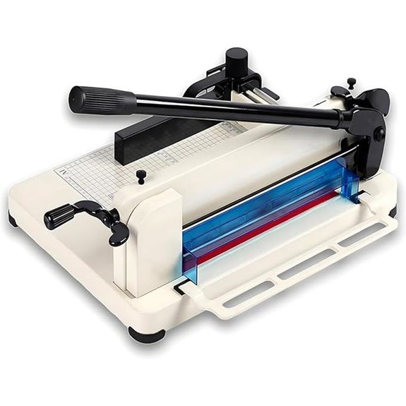 Heavy Duty 12 Guillotine Paper Cutter with Safety