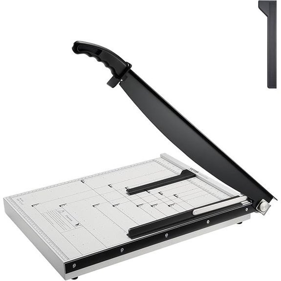 VEVOR 18-Inch Heavy-Duty Paper Cutter with Safety