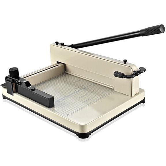 Flexzion 12 Heavy Duty Guillotine Paper Cutter