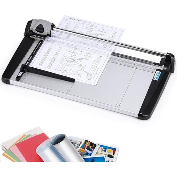 Heavy Duty Rotary Paper Trimmer 15 Sheets 18.9 Cut