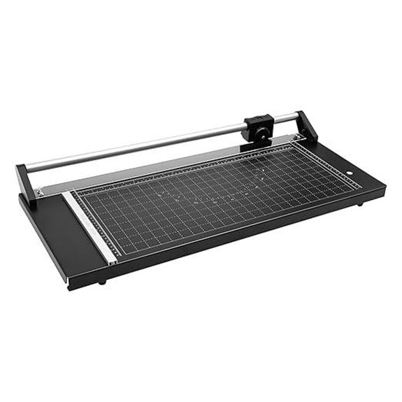 Heavy Duty Rotary Paper Cutter with 2 Blades