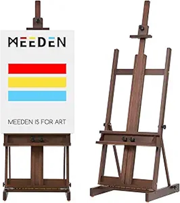 MEEDEN Heavy Duty Studio Easel with Storage Tray