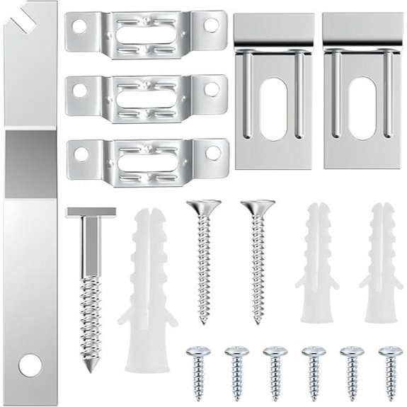 Heavy Duty T-Lock Picture Hanging Kit (25 Pack)