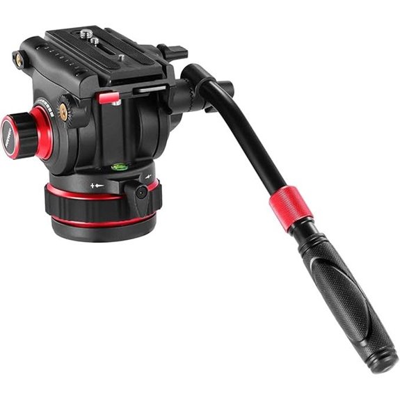 NEEWER Heavy Duty Video Tripod with Fluid Head